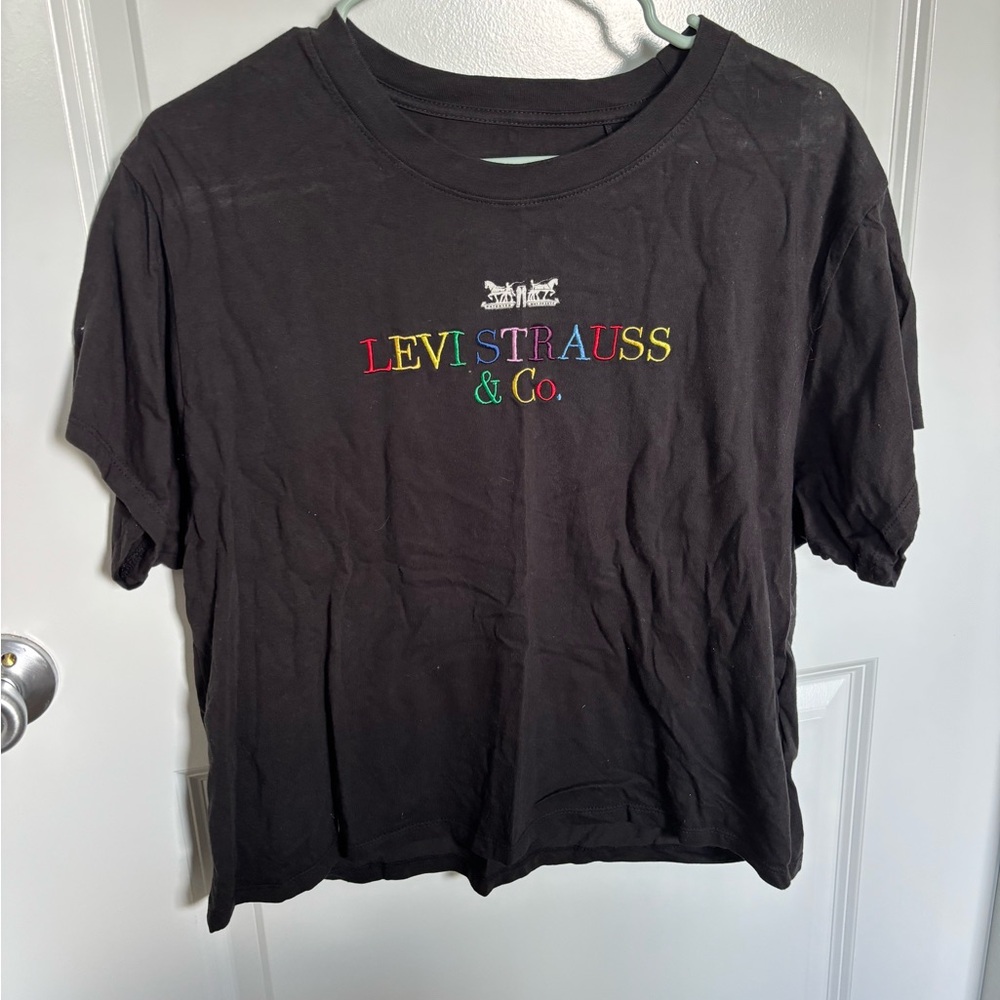 Levi Strauss & Co. Black Short Sleeve Tee